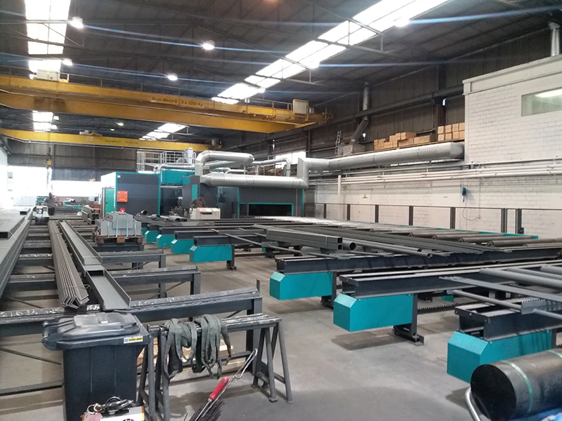 German KALTENBACH dust-free spraying production line German KALTENBACH dust-free spraying production line